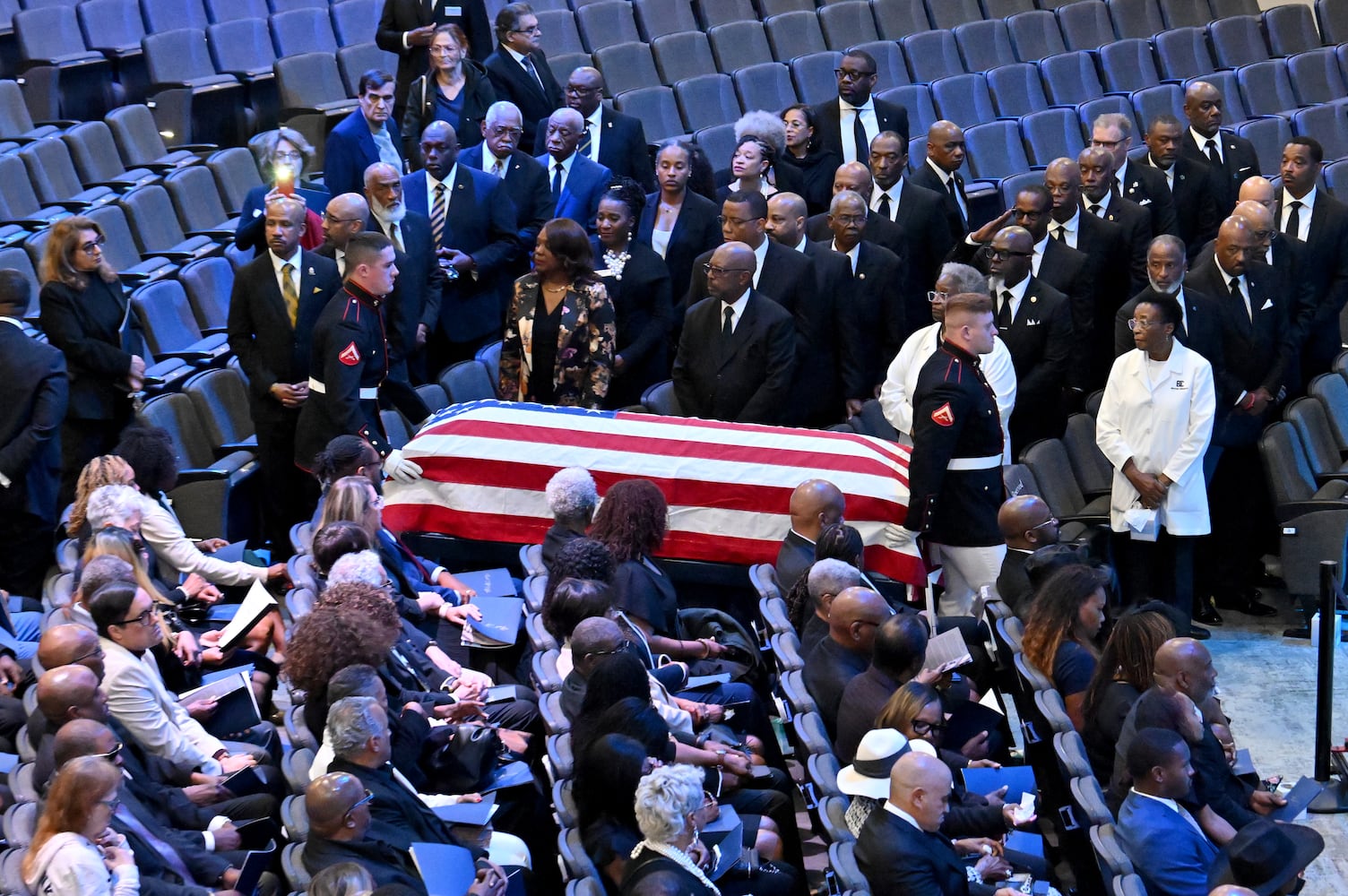 David Scott funeral