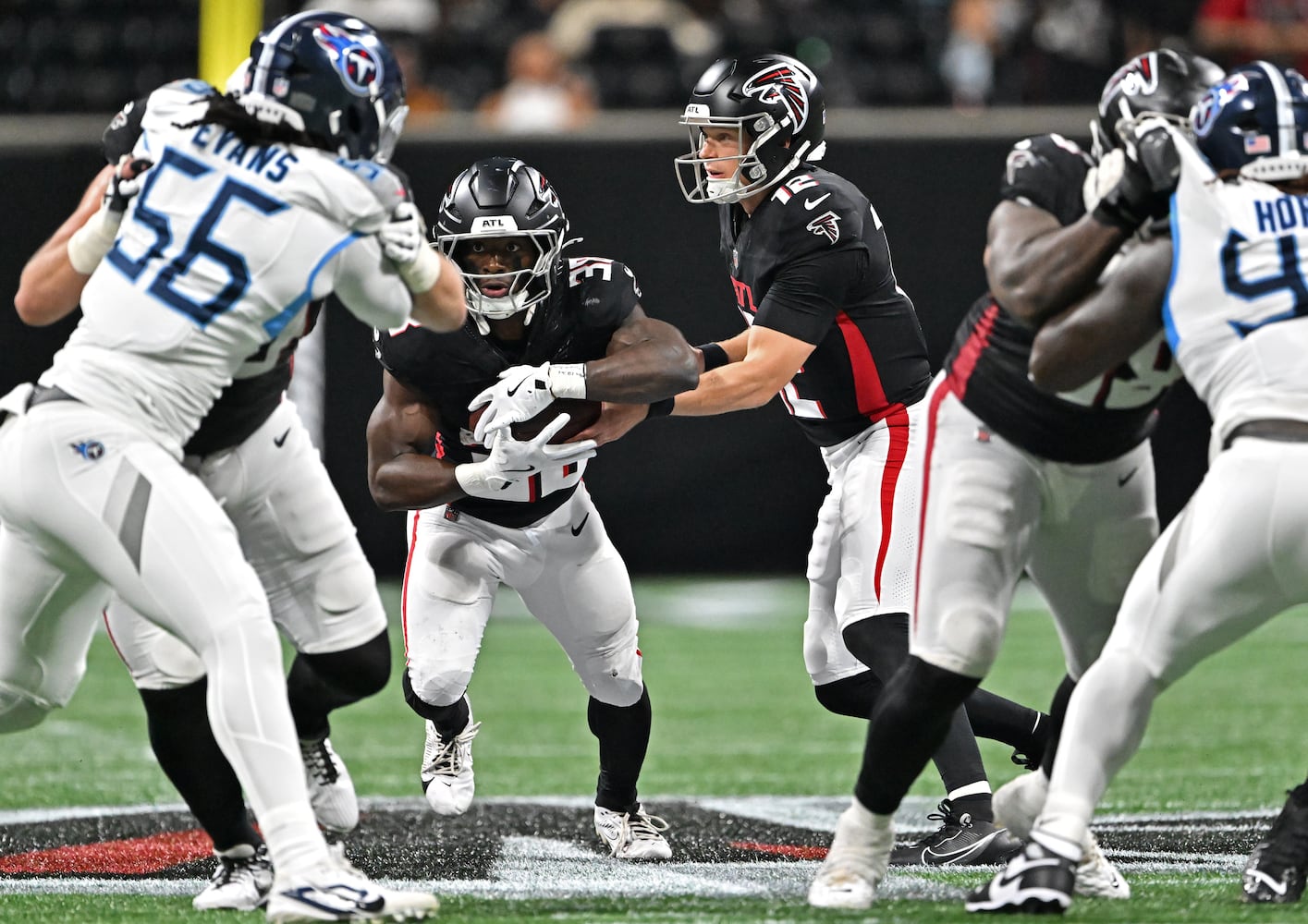 Falcons exhibition game vs. Titans