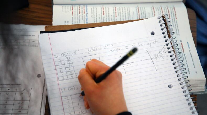 Some states are making efforts to close the racial and socioeconomic disparities in achievement in math. A retired Georgia school superintendent says getting rid of advanced and honors math is not the way to do it. (Jim Wilson/The New York Times)