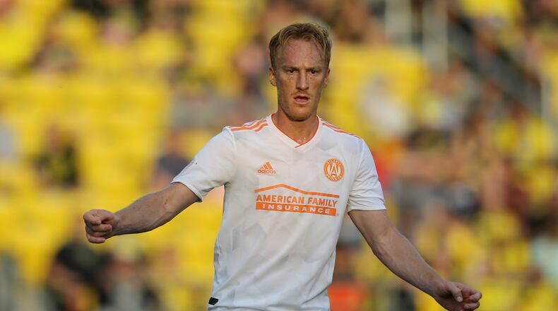 Jeff Larentowicz is back training with Atlanta United.
