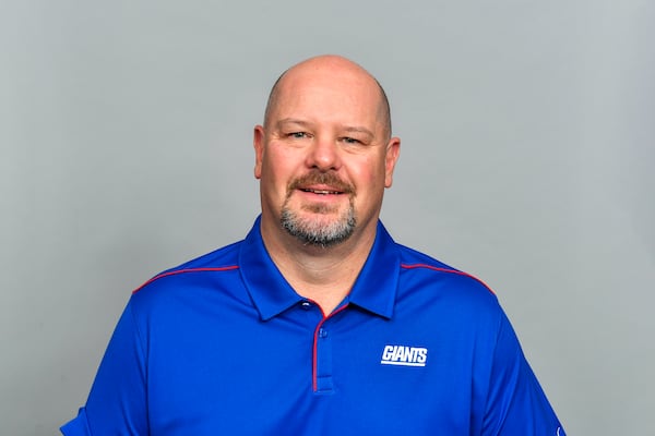 This is a 2020 photo of Kevin Sherrer of the New York Giants NFL football team. This image reflects the New York Giants active roster as of Thursday, March 5, 2020 when this image was taken. (AP Photo)