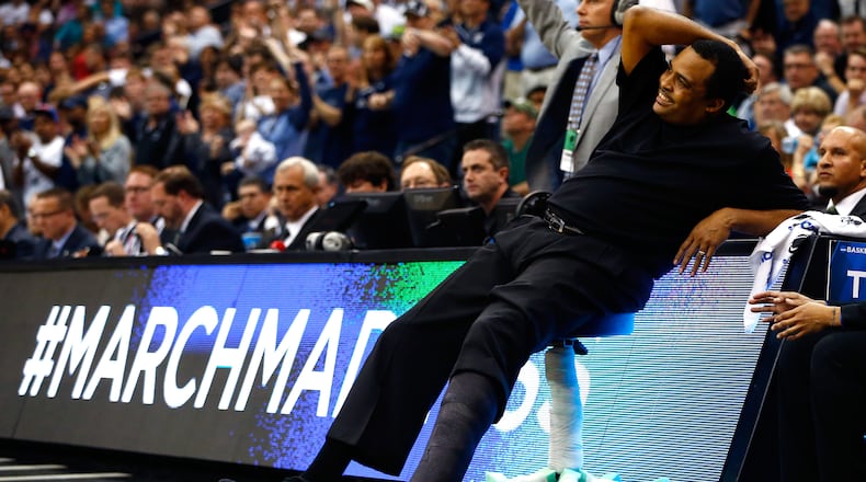 Ron Hunter on the March stage is a show worth watching -with or without the cast. (Kevin C. Cox/Getty Images)