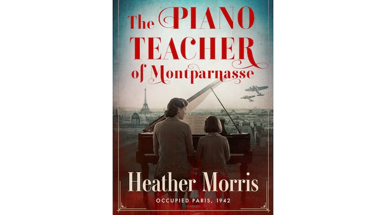 This cover image released by Blackstone Publishing shows "The Piano Teacher of Montparnasse" by Heather Morris. (Blackstone Publishing via AP)