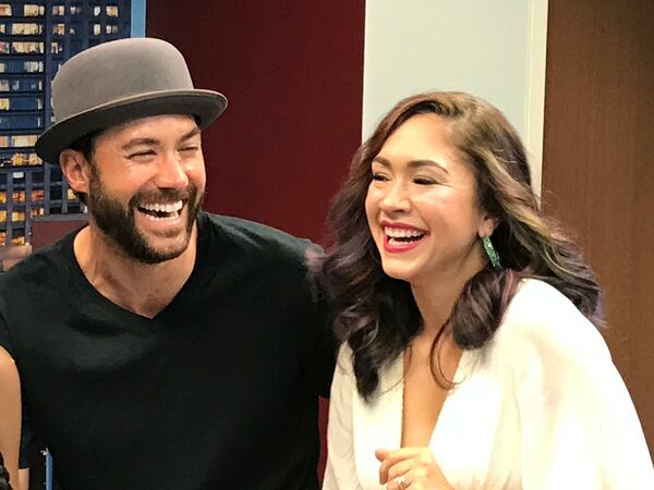 Ace Young and Diana DeGarmo have been married four years. CREDIT: Rodney Ho/rho@ajc.com