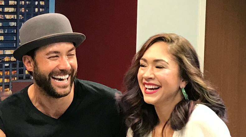 Ace Young and Diana DeGarmo have been married four years. CREDIT: Rodney Ho/rho@ajc.com