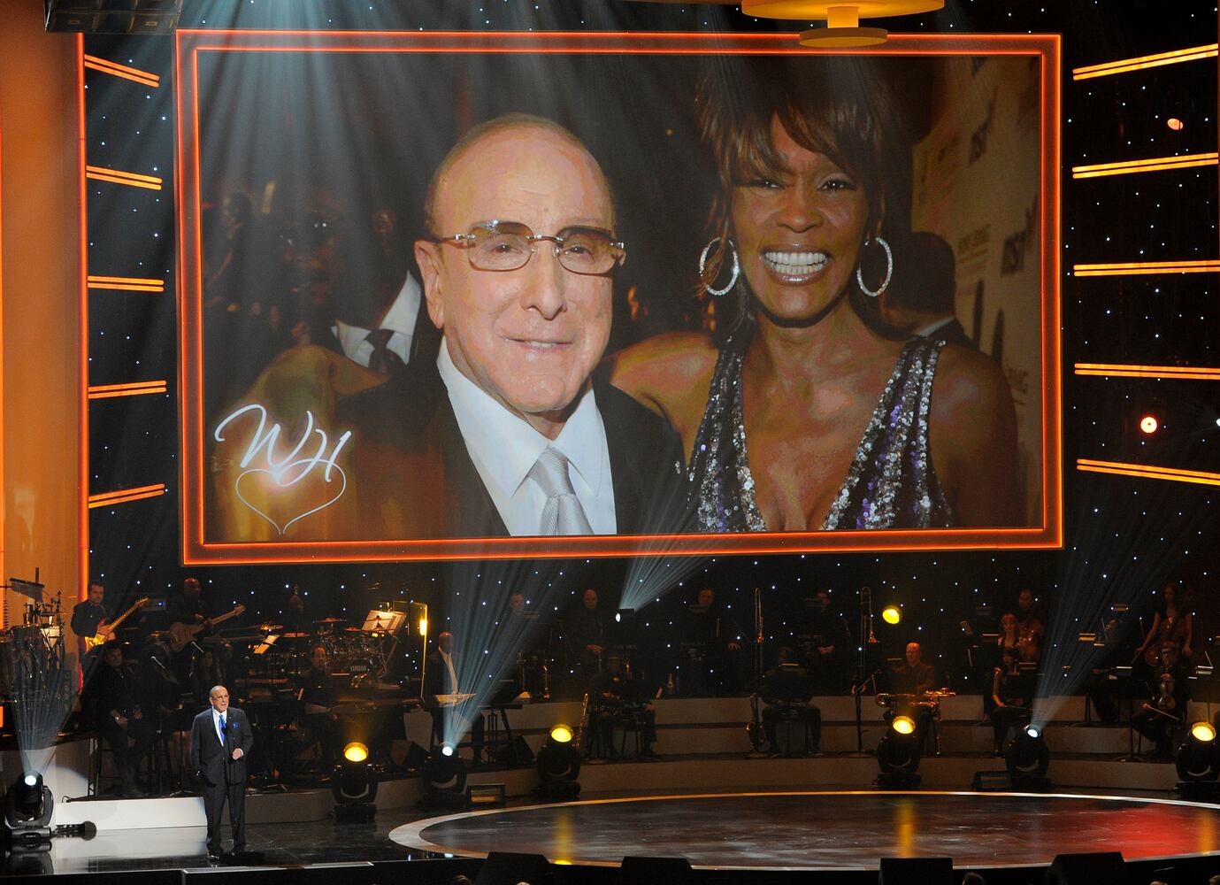 Stars gather to remember Whitney Houston