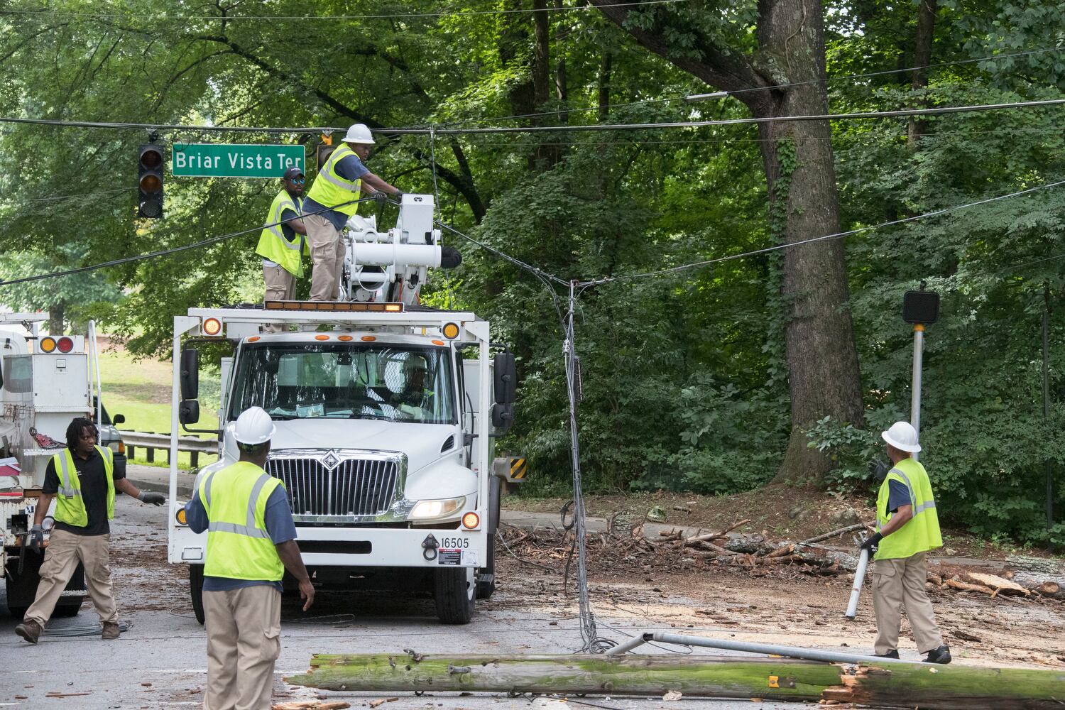 PHOTOS: Trees down after storms in metro Atlanta