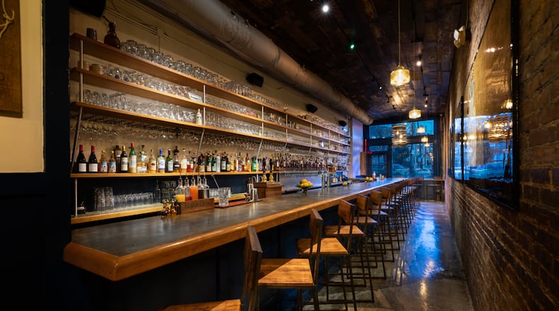 The front bar area at the Porter Beer Bar got a minor face-lift before reopening last year. (Courtesy of Porter Beer Bar)