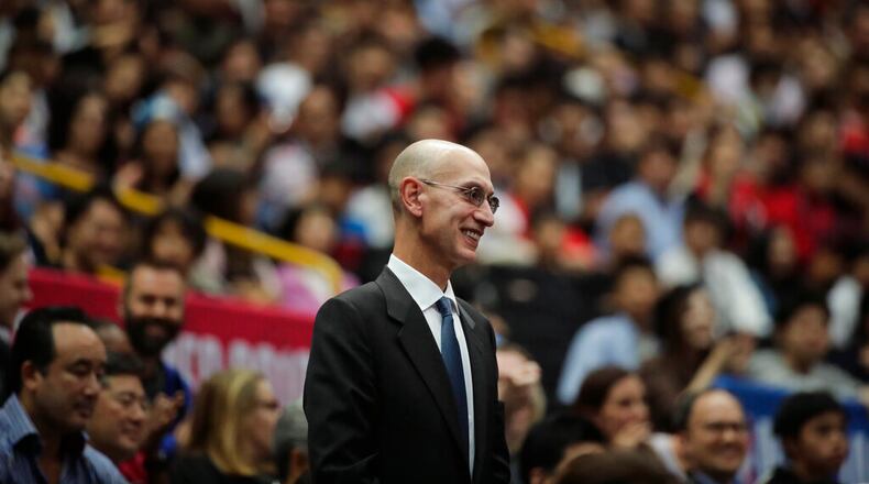 NBA Commissioner Adam Silver. (AP Photo/Jae C. Hong, File)