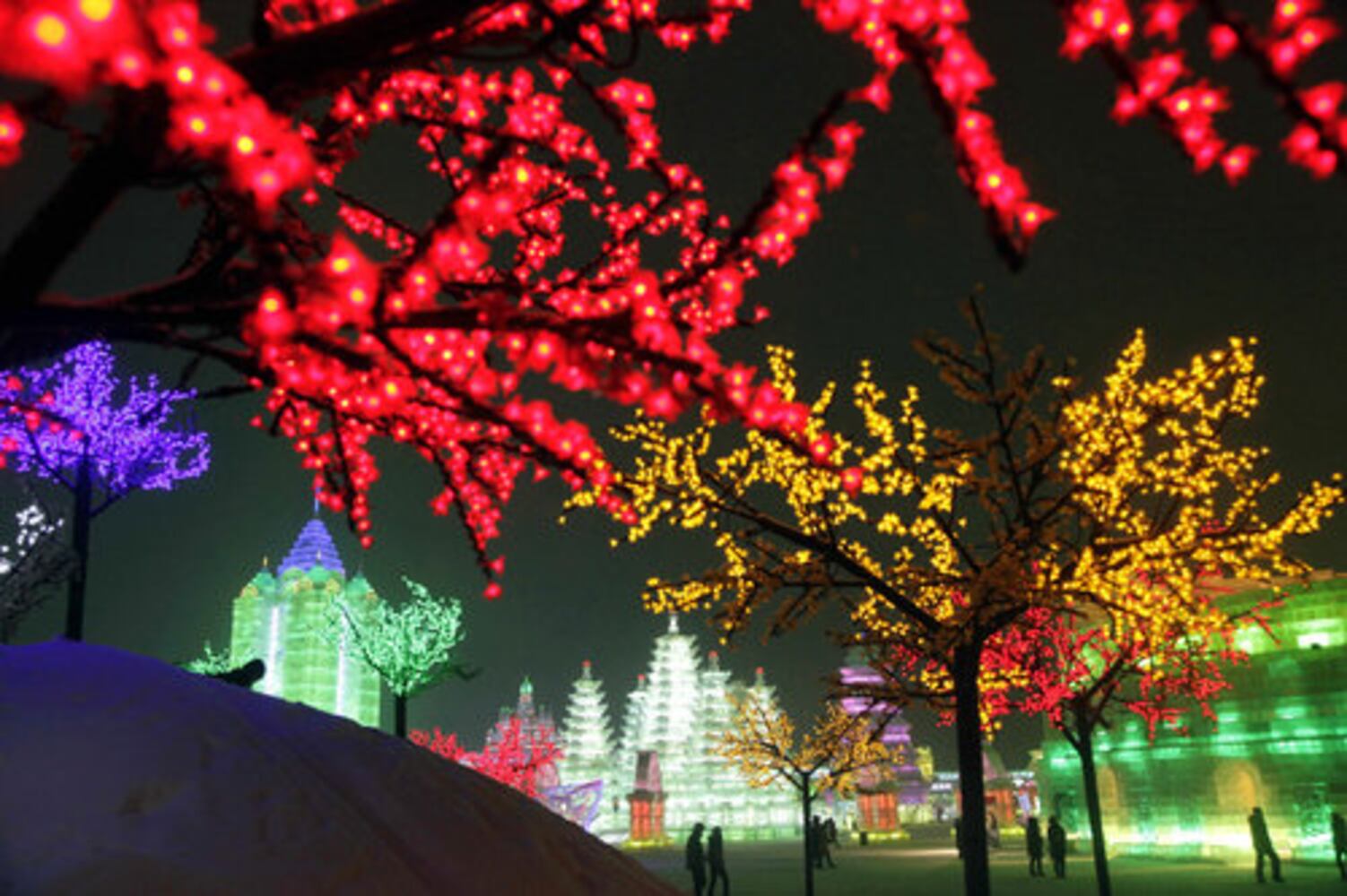 Harbin ice festival a feast for the eyes