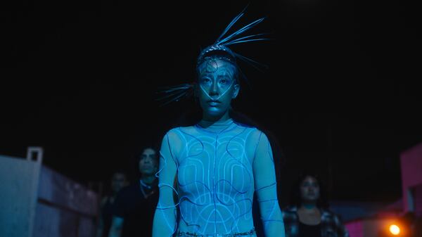 This image released by Asa Nisi Masa Films shows Maria Maea in a scene from "ASCO: Without Permission." (Asa Nisi Masa Films via AP)