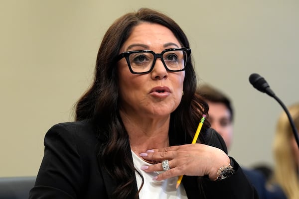 U.S. Labor Secretary Lori Chavez-DeRemer testified at a House committee hearing last month.