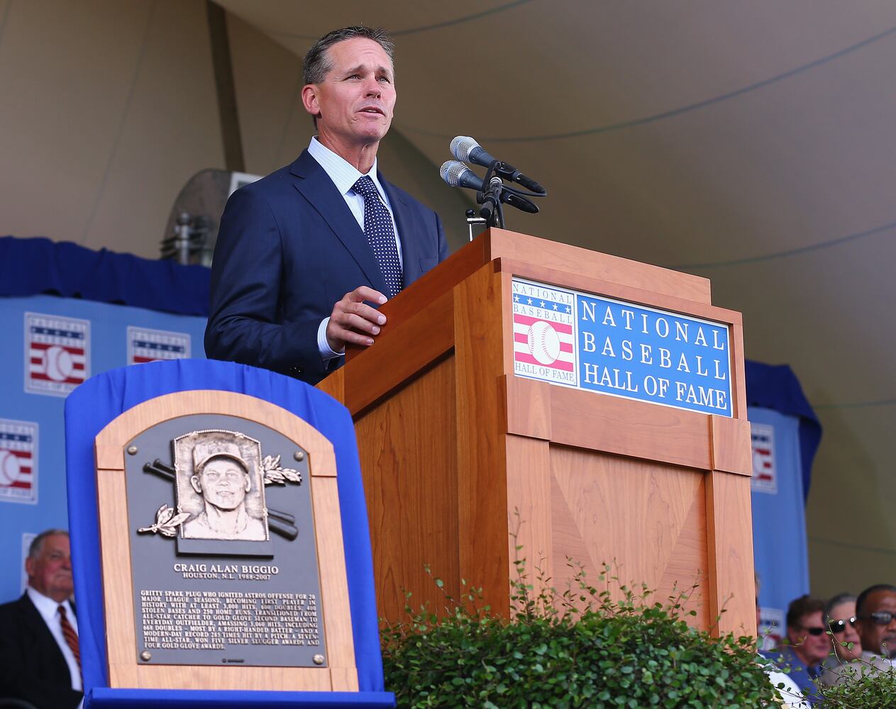 2015 Baseball Hall of Fame induction ceremony