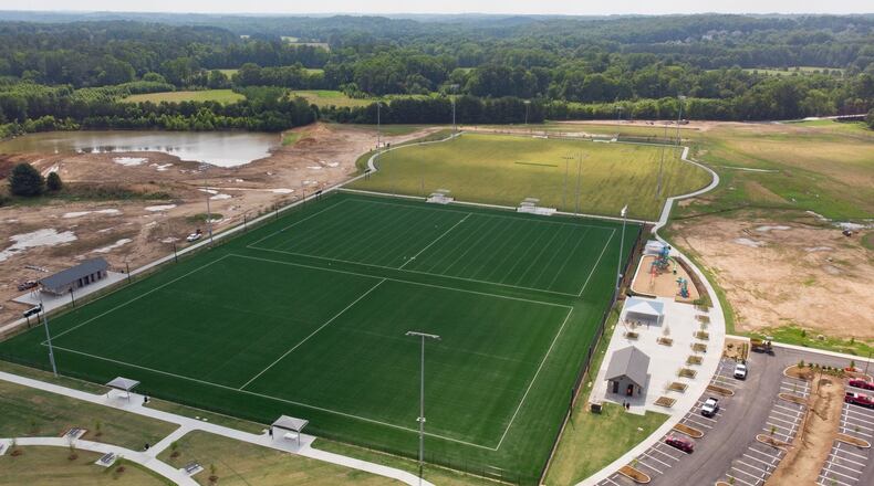 Johns Creek will hold a Cauley Creek Park Grand Opening 4-8 p.m. Saturday, July 22 and Cauley Creek Park Week 6-8 p.m. Tuesday, July 18 and Thursday July 20. (Courtesy City of Johns Creek)