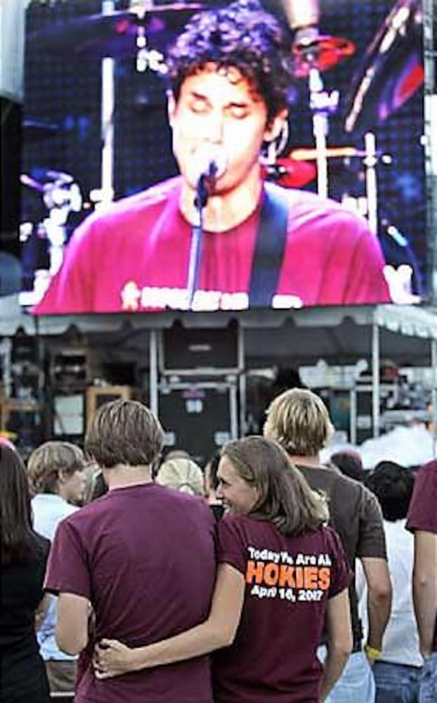 Dave Matthews, John Mayer, Nas at Va. Tech