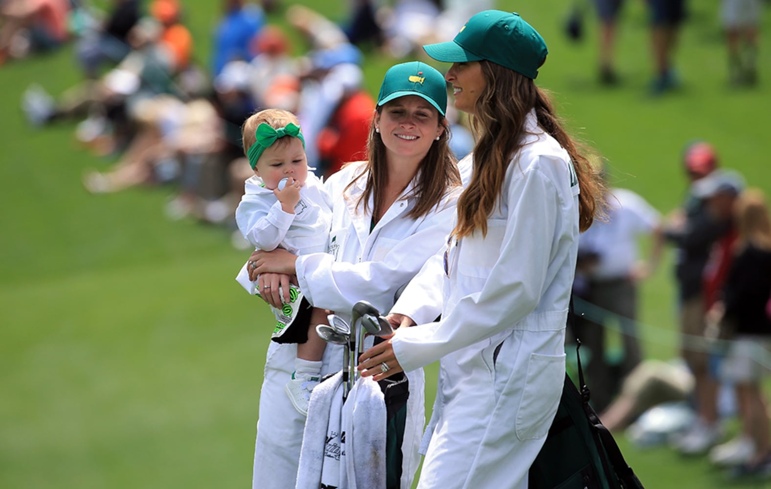 Wives and girlfriends at the Masters