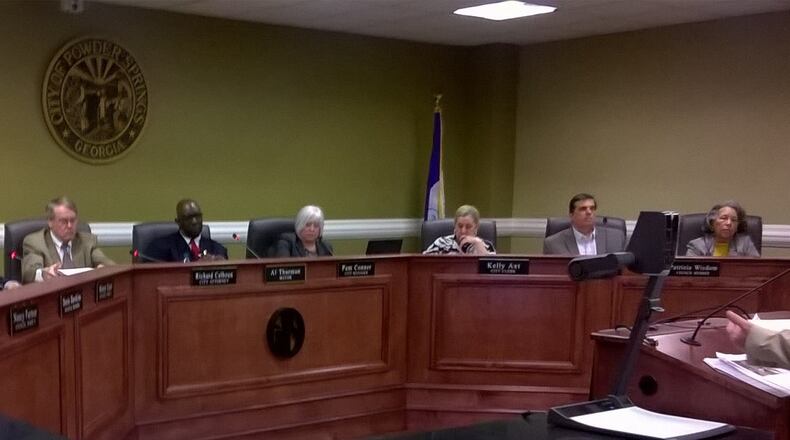 By a 5-0 vote on June 17, Powder Springs elected officials gave themselves authority to increase their annual pay that would go into effect on Jan. 1. However, the amounts have not been determined. Contributed