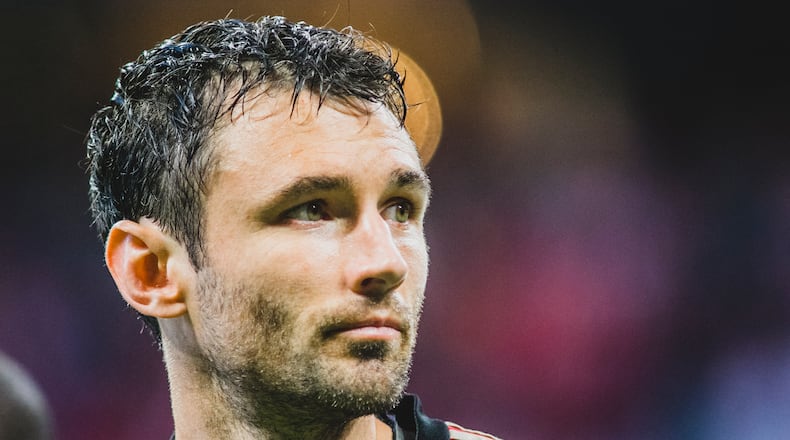 Atlanta United's Michael Parkhurst was one of six players on the team who were voted into the MLS All-Star Fan XI. The totals were released on Monday. (Atlanta United)