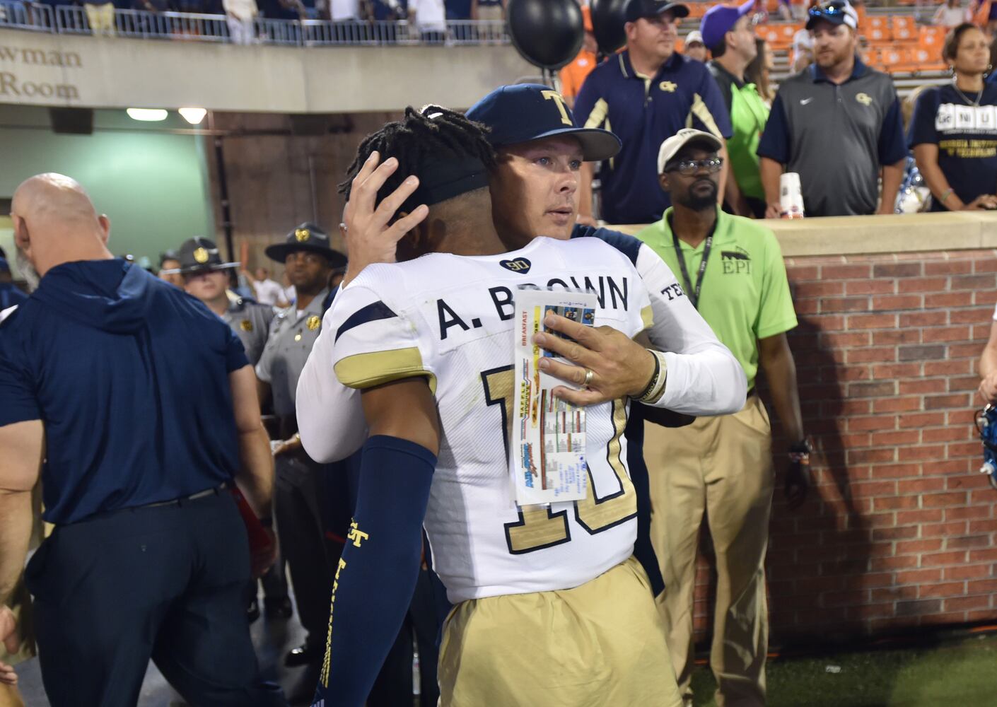 Photos: Jackets’ crushed by Clemson in first game under new coach