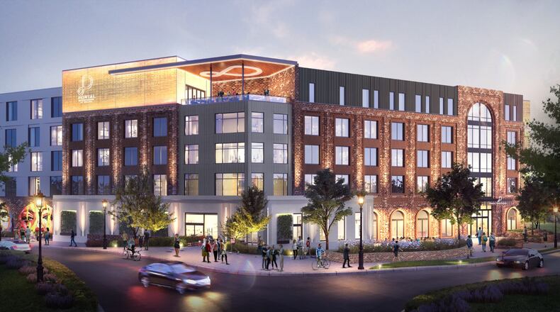 New boutique hotel at Fayetteville's Trilith mixed-use development will be named Portal Guesthouse.