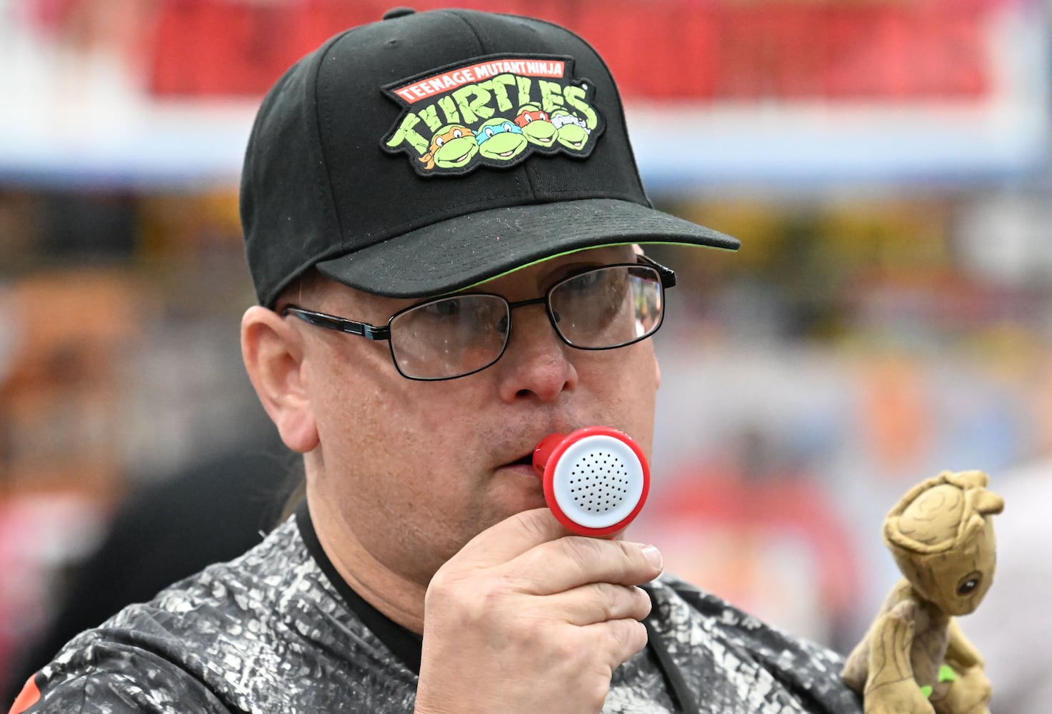 Toy designer David Vonner at Toylanta