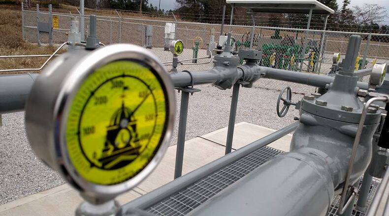 Lawrenceville completes construction on a new gas supply delivery point at Alcovy Road near Sugarloaf Parkway. Courtesy City of Lawrenceville