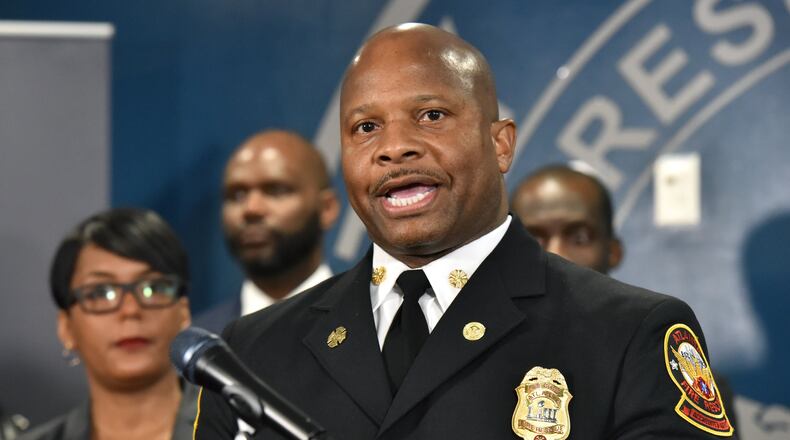 Atlanta Fire and Rescue Chief Randall Slaughter is being tested for the coronavirus.