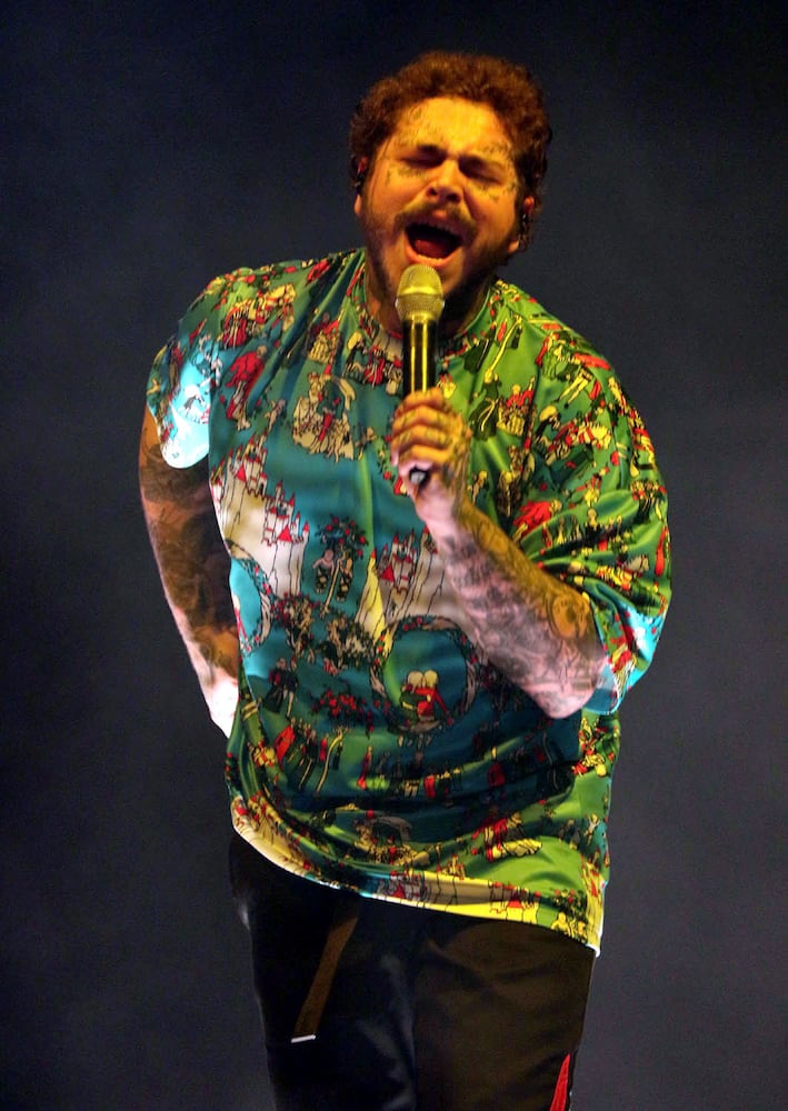PHOTOS: POST MALONE performs at State Farm Arena