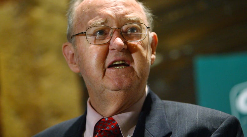 Agriculture Commissioner Tommy Irvin in 2009. AJC file