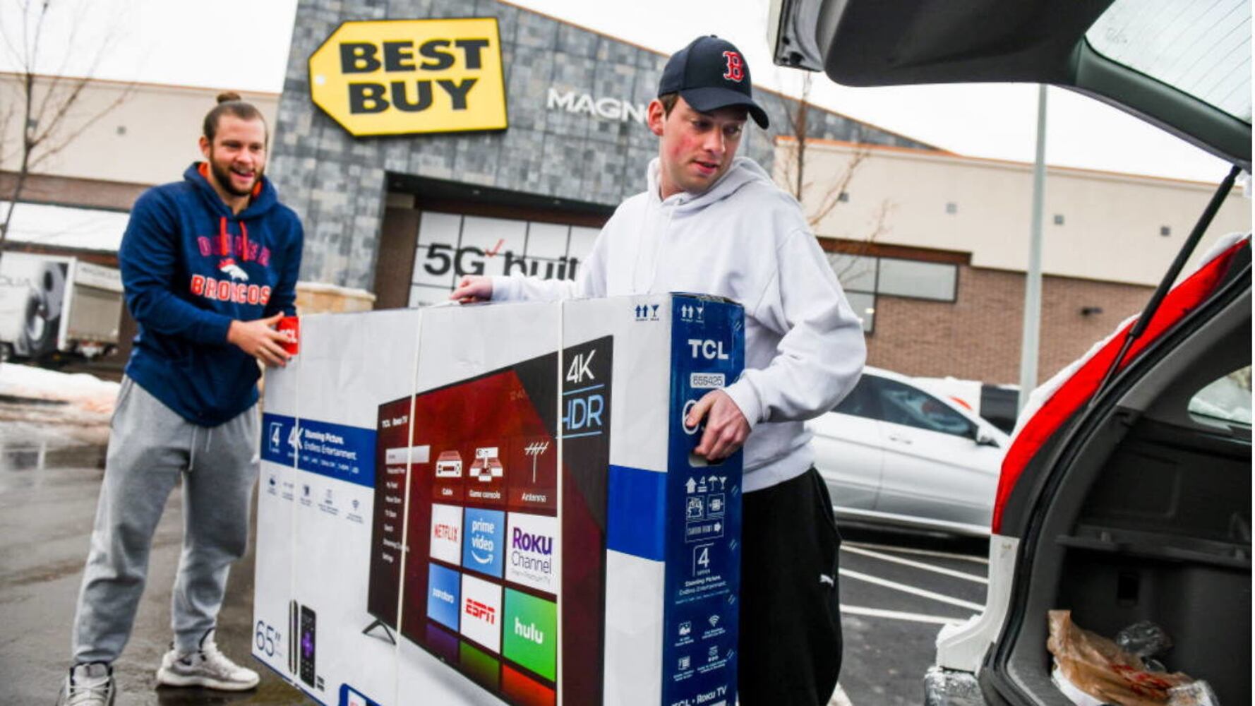 Photos: Shoppers turn out in force for Black Friday