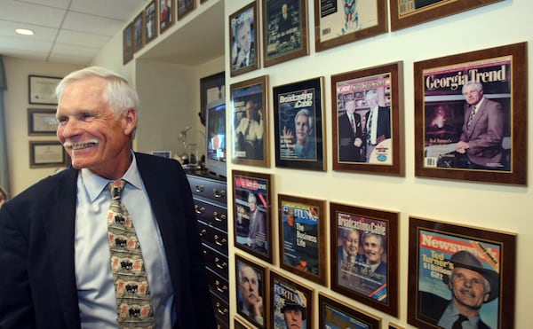 Ted Turner enjoyed his fame as much as his successes and used it to promote causes he believed in — such as poverty alleviation, international peace efforts and the environment. (Jason Getz/AJC 2009)
