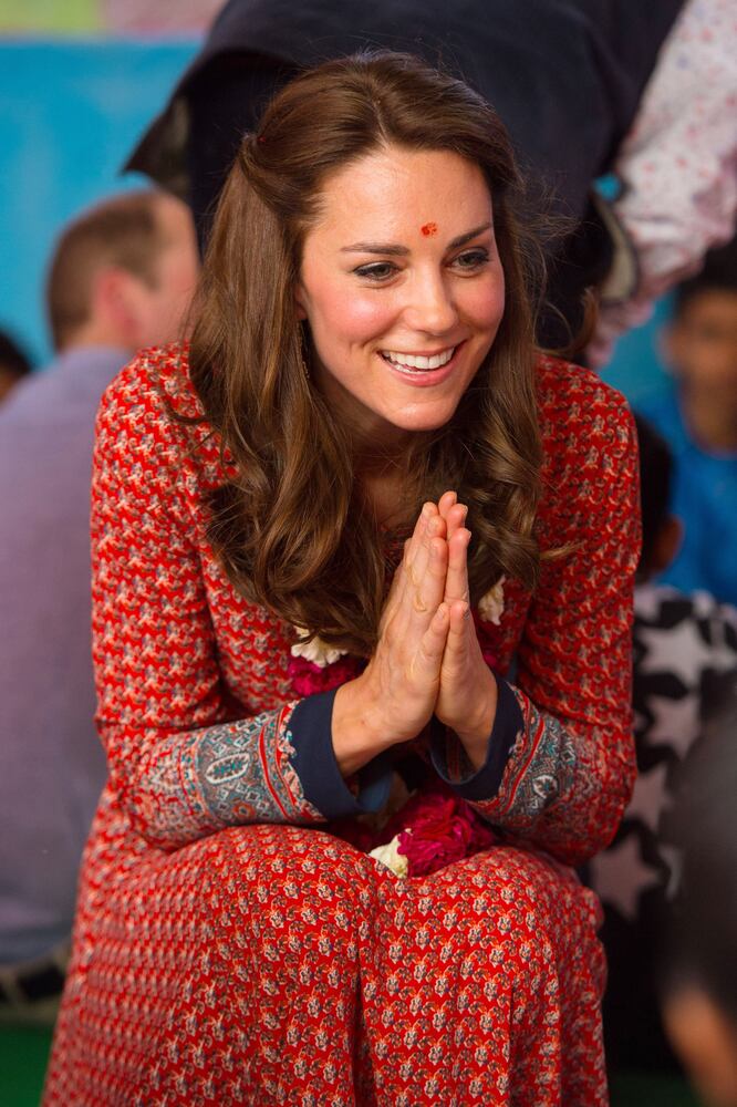 Photos: Kate Middleton's fashion in India