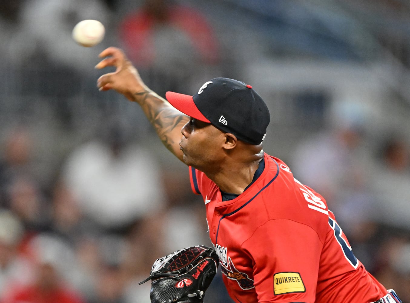 Game 1 of Braves vs Yankees