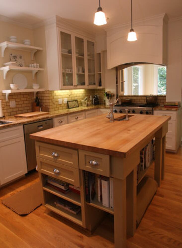 The Allins' remodeled house