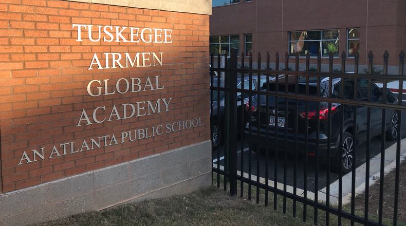 Tuskegee Airmen Global Academy is shown in this photo from 2019. VANESSA McCRAY/AJC FILE PHOTO