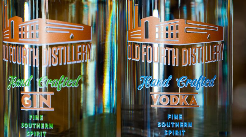 Old 4th Distillery produces vodka and gin with non-GMO cane sugar, less energy and no waste. (Jenni Girtman / Atlanta Event Photography)