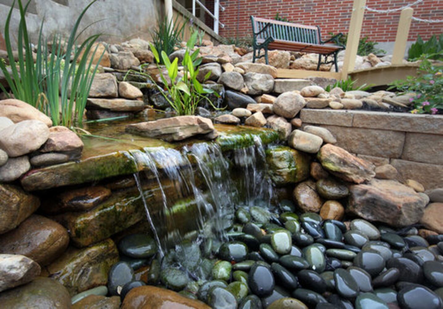 Teacher renovates courtyard at East Cobb Middle School
