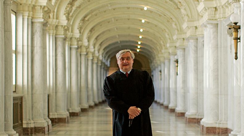 Alex Kozinski, judge on the U.S. 9th Circuit Court of Appeals, in March 2009 at the James L. Browning Courthouse in San Francisco, Calif.