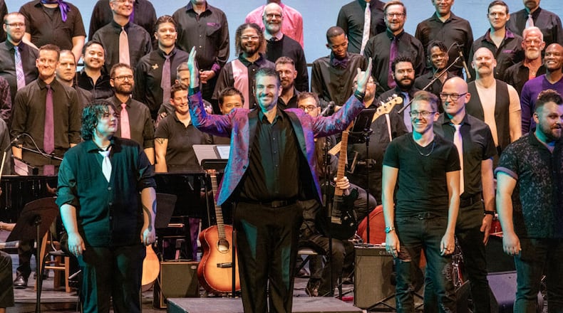 Donald Milton III is the artistic director of the Atlanta Gay Men's Chorus. As a cisgender, straight male, he wasn’t sure if he’d be welcomed into the chorus’s predominantly LGBTQ+ community but says he is grateful for the way he has been embraced by the AGMC. (Courtesy of Atlanta Gay Men's Chorus)