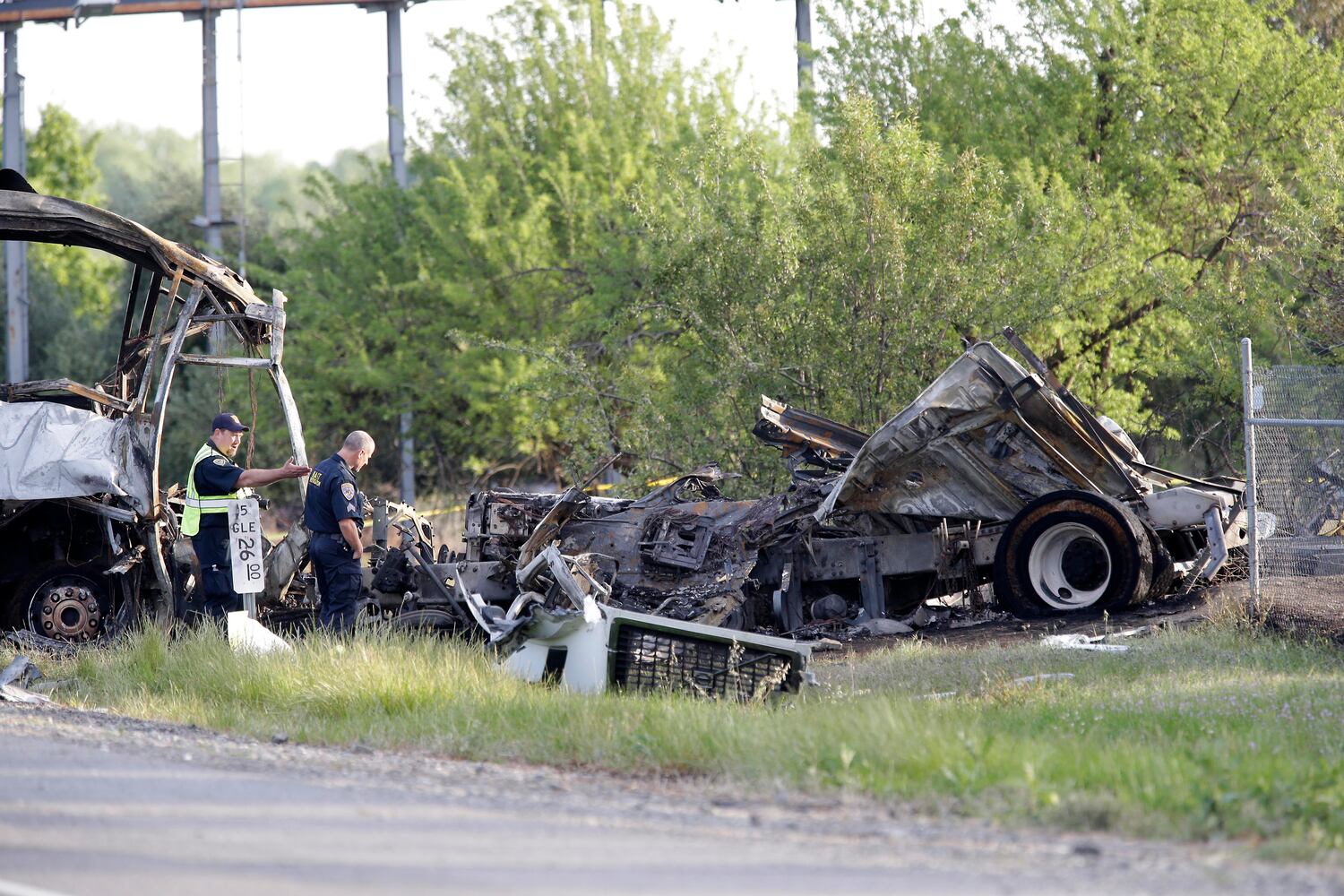 I-5 charter bus crash