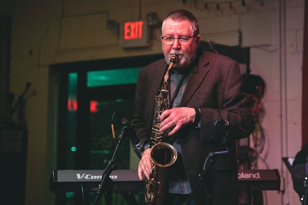 Saxophonist Jeff Crompton will play a final concert at Eyedrum before moving West. (Courtesy of Steve Eberhardt)