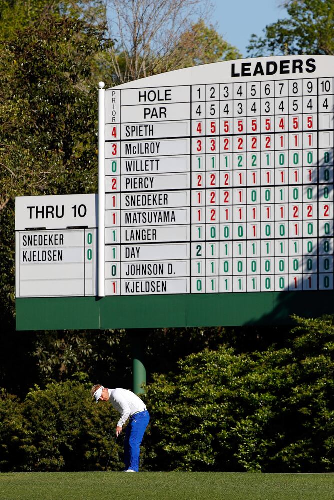 2016 masters golf tournament