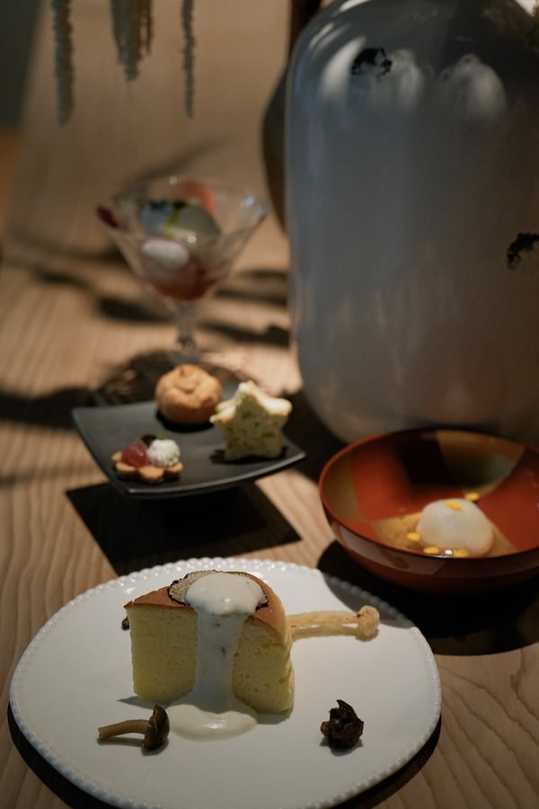 A preview of the dessert omakase service at O by Brush. (ChingYao Wang / Courtesy of O by Brush)