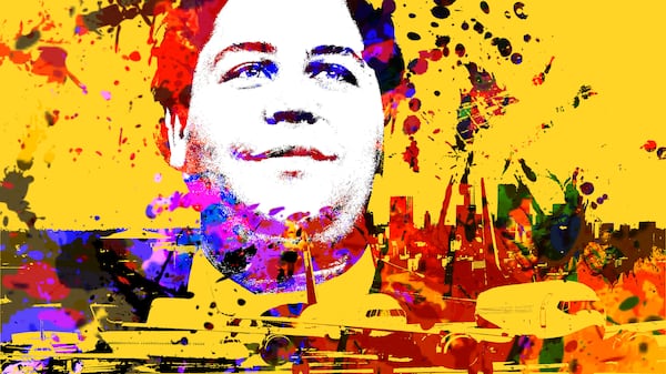 Mayor Maynard Jackson illustration (Ric Watkins/rwatkins@ajc.com)