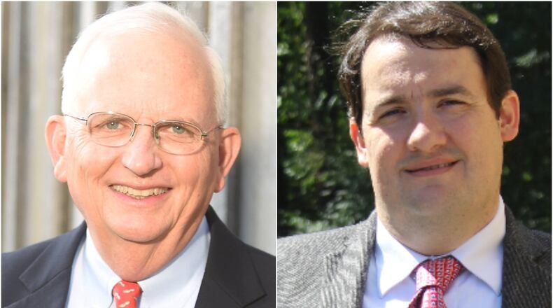 Current Agriculture Commissioner Gary Black, a Republican, is facing Democratic challenger Fred Swann. Contributed photos.