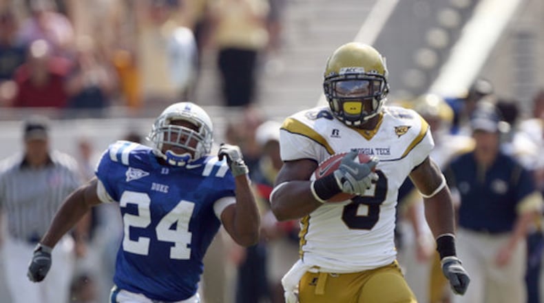 Shaw had 230 yards passing on nine completions, all to Demaryius Thomas (8) -- the second-highest total in school history. An 88-yard touchdown reception in the fourth quarter is the third-longest in school history.