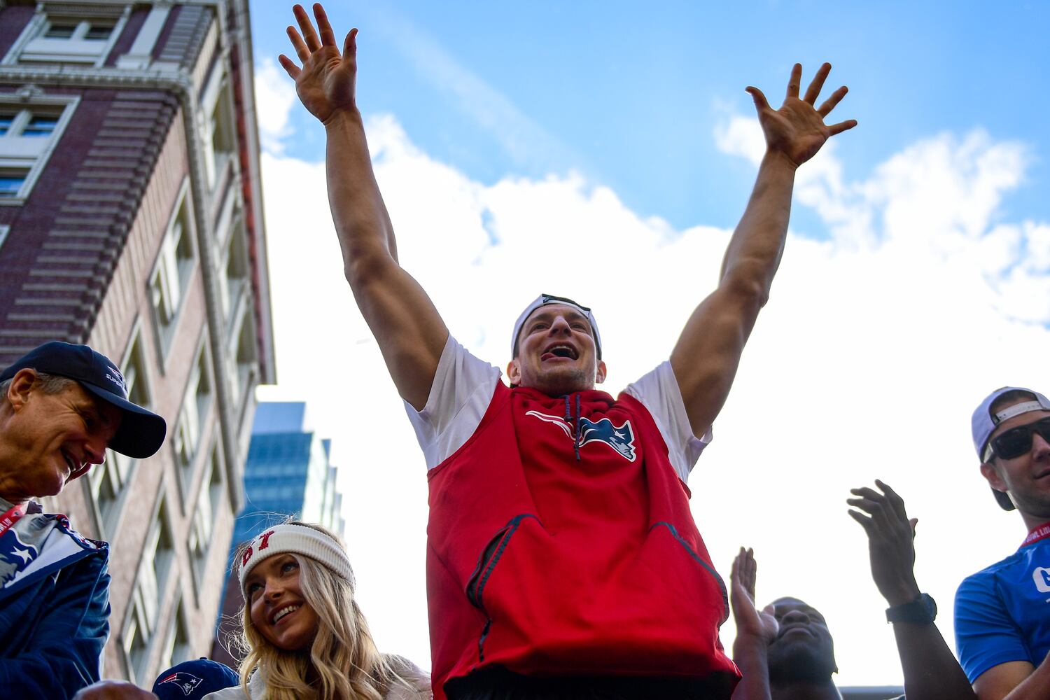 Photos: Patriots celebrate winning Super Bowl