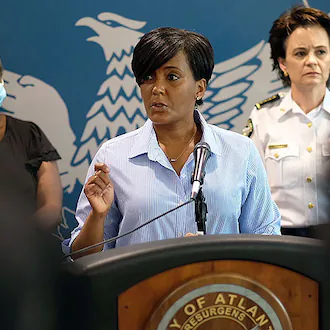 Keisha Lance Bottoms, the former mayor of Atlanta, is running for governor of Georgia, and her new book, “The Rough Side of the Mountain,” is well-timed for her campaign. (Ben Gray for the AJC 2020)