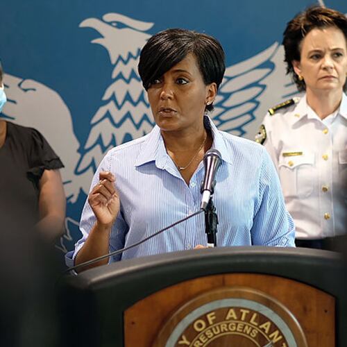 Keisha Lance Bottoms, the former mayor of Atlanta, is running for governor of Georgia, and her new book, “The Rough Side of the Mountain,” is well-timed for her campaign. (Ben Gray for the AJC 2020)