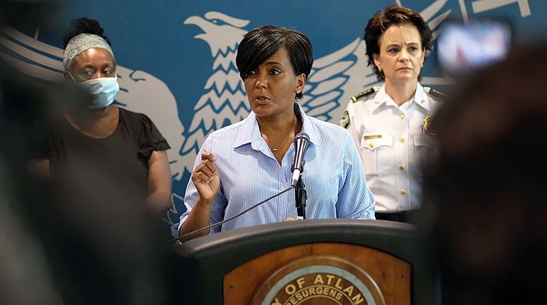Keisha Lance Bottoms, the former mayor of Atlanta, is running for governor of Georgia, and her new book, “The Rough Side of the Mountain,” is well-timed for her campaign. (Ben Gray for the AJC 2020)